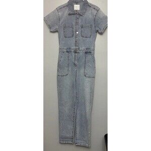 Celebrity Pink Women’s Denim Light Blue Jumpsuit Sz Small